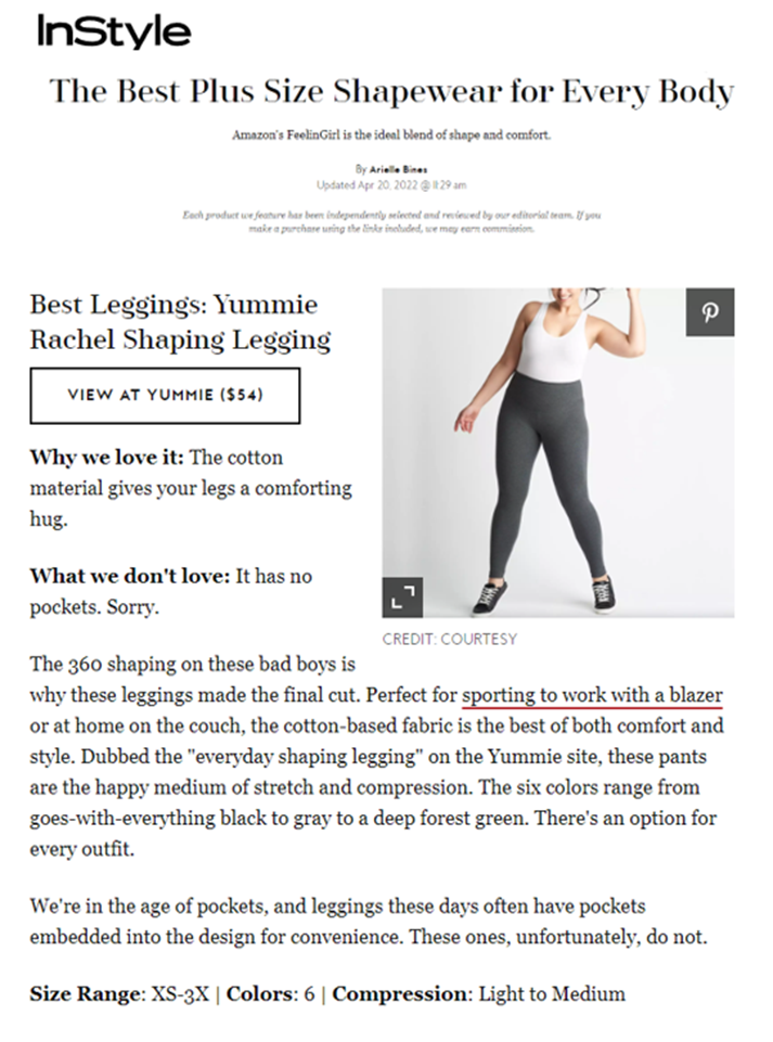 Body Magazine // Wholesale Shapewear News // Maidenform, Yummie In Suit