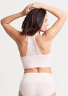 Ultralight Lace Back Unlined Bralette - Seamless from Yummie in Lotus - 1