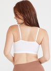 V-Neck Bralette - Seamless from Yummie in White - 3