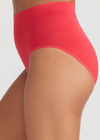 Non-Shaping Retro Brief - Seamless from Yummie in Lipstick - 1