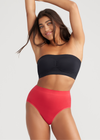 Non-Shaping Retro Brief - Seamless from Yummie in Lipstick - 2