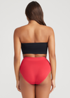 Non-Shaping Retro Brief - Seamless from Yummie in Lipstick - 3