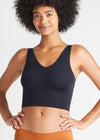 Claudia Longline Bra Top - Seamless from Yummie in Claudia Longline Bra Top - Seamless - 6