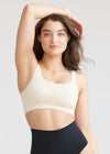 Eva Square Neck Bralette - Seamless from Yummie in Nude - 1