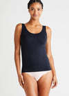 Non-Shaping 2-Way Tank - Seamless from Yummie in Black - 2