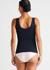 Non-Shaping 2-Way Tank - Seamless from Yummie in Black - 4