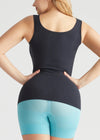 Non-Shaping Tank - Cotton Seamless from Yummie in Black - 4