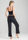 Wide Leg Lounge Pant - Slub Knit from Yummie in Wide Leg Lounge Pant - Slub Knit - 6