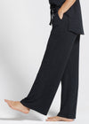 Wide Leg Lounge Pant - Slub Knit from Yummie in Wide Leg Lounge Pant - Slub Knit - 11