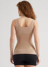 Boyfriend Yummie Tummie® 3-Panel Shaping Tank from Yummie in Almond - 3