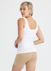 Boyfriend Yummie Tummie® 3-Panel Shaping Tank from Yummie in White - 3