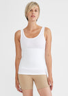 Boyfriend Yummie Tummie® 3-Panel Shaping Tank from Yummie in White - 1