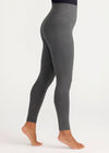 Rachel Shaping Legging - Cotton Stretch from Yummie in Heather Charcoal - 2