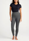 Rachel Shaping Legging - Cotton Stretch from Yummie in Heather Charcoal - 4