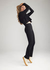 Jodi Slim Bootcut Shaping Legging - Cotton Stretch from Yummie in Jodi Slim Bootcut Shaping Legging - Cotton Stretch - 16