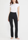 Jodi Slim Bootcut Shaping Legging - Cotton Stretch from Yummie in Black - 3