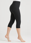 Talia Cropped Capri Shaping Legging - Cotton Stretch from Yummie in Talia Cropped Capri Shaping Legging - Cotton Stretch - 18