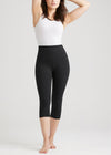 Talia Cropped Capri Shaping Legging - Cotton Stretch from Yummie in Talia Cropped Capri Shaping Legging - Cotton Stretch - 19