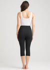 Talia Cropped Capri Shaping Legging - Cotton Stretch from Yummie in Talia Cropped Capri Shaping Legging - Cotton Stretch - 22