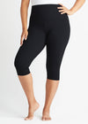 Talia Cropped Capri Shaping Legging - Cotton Stretch from Yummie in Talia Cropped Capri Shaping Legging - Cotton Stretch - 14