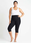 Talia Cropped Capri Shaping Legging - Cotton Stretch from Yummie in Talia Cropped Capri Shaping Legging - Cotton Stretch - 12