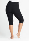 Talia Cropped Capri Shaping Legging - Cotton Stretch from Yummie in Talia Cropped Capri Shaping Legging - Cotton Stretch - 15