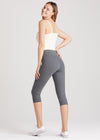 Talia Cropped Capri Shaping Legging - Cotton Stretch from Yummie in Talia Cropped Capri Shaping Legging - Cotton Stretch - 6