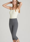 Talia Cropped Capri Shaping Legging - Cotton Stretch from Yummie in Talia Cropped Capri Shaping Legging - Cotton Stretch - 9