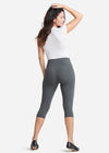 Talia Cropped Capri Shaping Legging - Cotton Stretch from Yummie in Talia Cropped Capri Shaping Legging - Cotton Stretch - 13