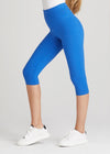 Talia Cropped Capri Shaping Legging - Cotton Stretch from Yummie in Talia Cropped Capri Shaping Legging - Cotton Stretch - 5