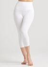 Talia Cropped Capri Shaping Legging - Cotton Stretch from Yummie in Talia Cropped Capri Shaping Legging - Cotton Stretch - 5