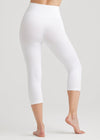 Talia Cropped Capri Shaping Legging - Cotton Stretch from Yummie in Talia Cropped Capri Shaping Legging - Cotton Stretch - 6