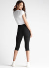 Talia Cropped Capri Shaping Legging - Cotton Stretch from Yummie in Talia Cropped Capri Shaping Legging - Cotton Stretch - 25