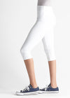 Talia Cropped Capri Shaping Legging - Cotton Stretch from Yummie in Talia Cropped Capri Shaping Legging - Cotton Stretch - 9