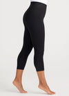 Gloria 7/8 Ankle Shaping Legging - Cotton Stretch from Yummie in Black - 2