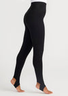 Mason Stirrup Shaping Legging - Cotton Stretch from Yummie in Black - 2