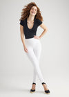 Denim Shaping Legging from Yummie in White - 1