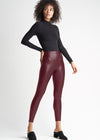 Faux Leather Shaping Legging with Side Zip from Yummie in Faux Leather Shaping Legging with Side Zip - 4