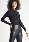 Madelyn Mock Neck Long Sleeve Shaping Bodysuit - Outlast® Seamless from Yummie in Madelyn Mock Neck Long Sleeve Shaping Bodysuit - Outlast® Seamless - 8