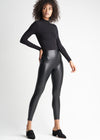 Faux Leather Shaping Legging with Side Zip from Yummie in Faux Leather Shaping Legging with Side Zip - 23