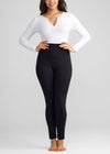 Ponte Shaping Legging from Yummie in Black - 7