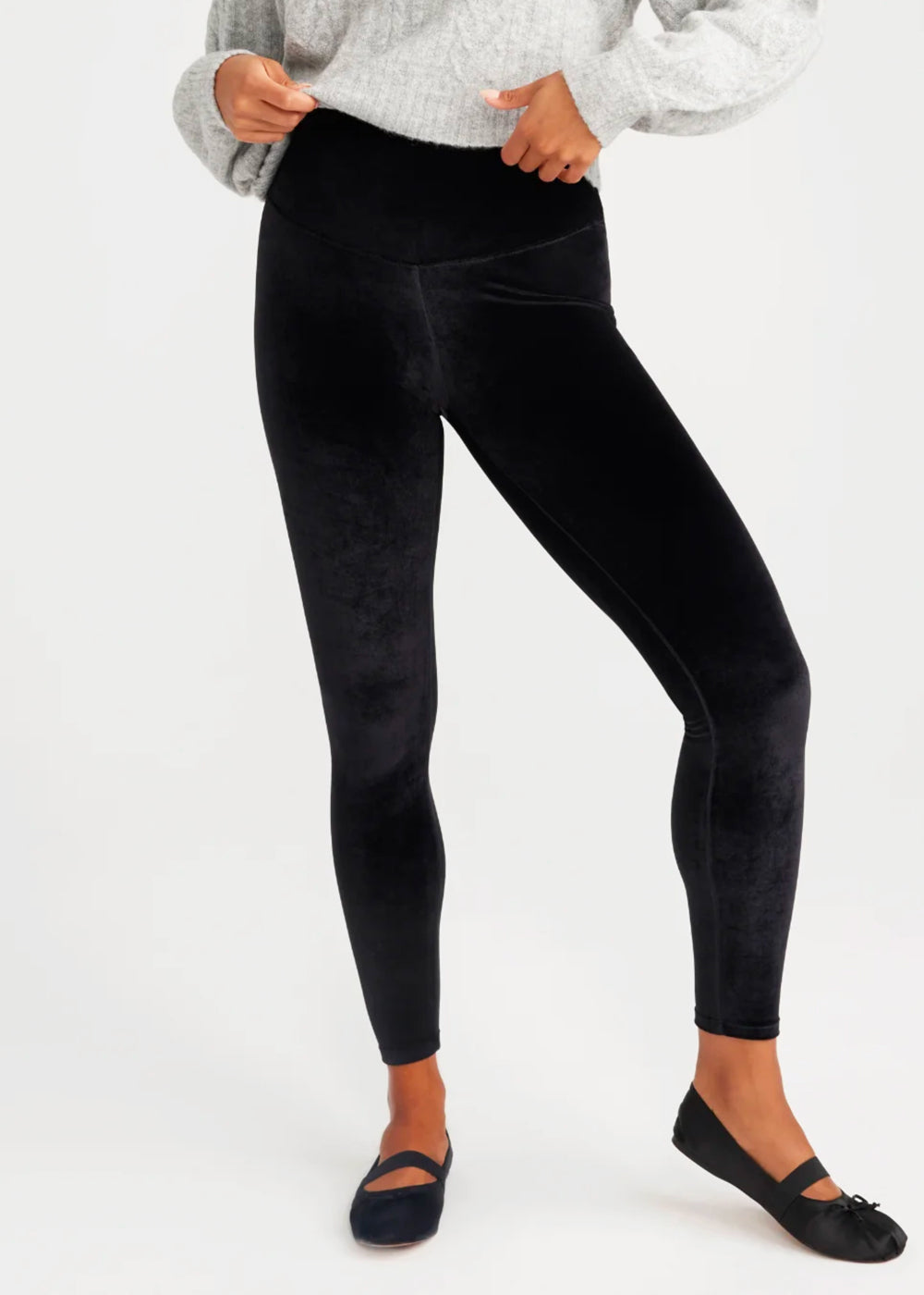 Velvet Shaping Legging from Yummie in Black  - 1