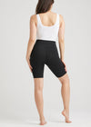 Mel Shaping Biker Short - Cotton Stretch from Yummie in Black - 11