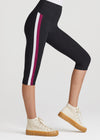 Talia Cropped Capri Shaping Legging - Cotton Stretch from Yummie in Talia Cropped Capri Shaping Legging - Cotton Stretch - 7