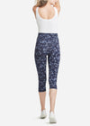 Talia Cropped Capri Shaping Legging - Cotton Stretch from Yummie in Talia Cropped Capri Shaping Legging - Cotton Stretch - 9