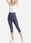 Talia Cropped Capri Shaping Legging - Cotton Stretch from Yummie in Talia Cropped Capri Shaping Legging - Cotton Stretch - 6