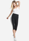 Talia Cropped Capri Shaping Legging - Cotton Stretch from Yummie in Talia Cropped Capri Shaping Legging - Cotton Stretch - 13