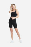 Mel Shaping Biker Short with Pockets - Cotton Stretch from Yummie in Mel Shaping Biker Short with Pockets - Cotton Stretch - 11