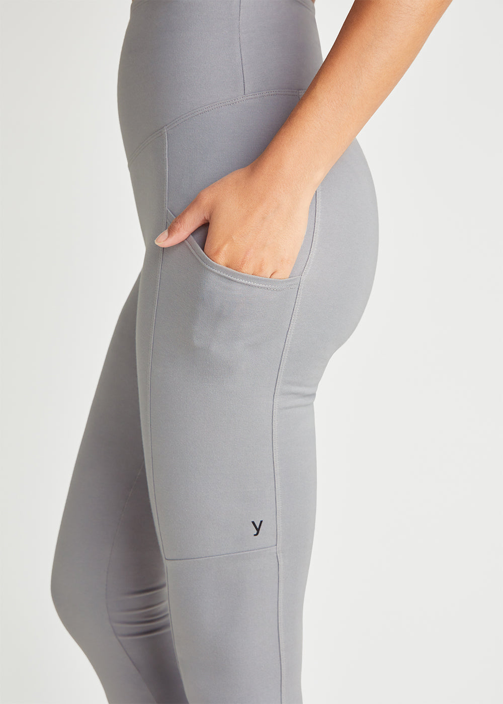 Yummie Rachel Cotton Stretch Shaping Leggings with Pockets YT2-530