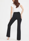 Susie Flare Shaping Legging - Cotton Stretch from Yummie in Black - 4